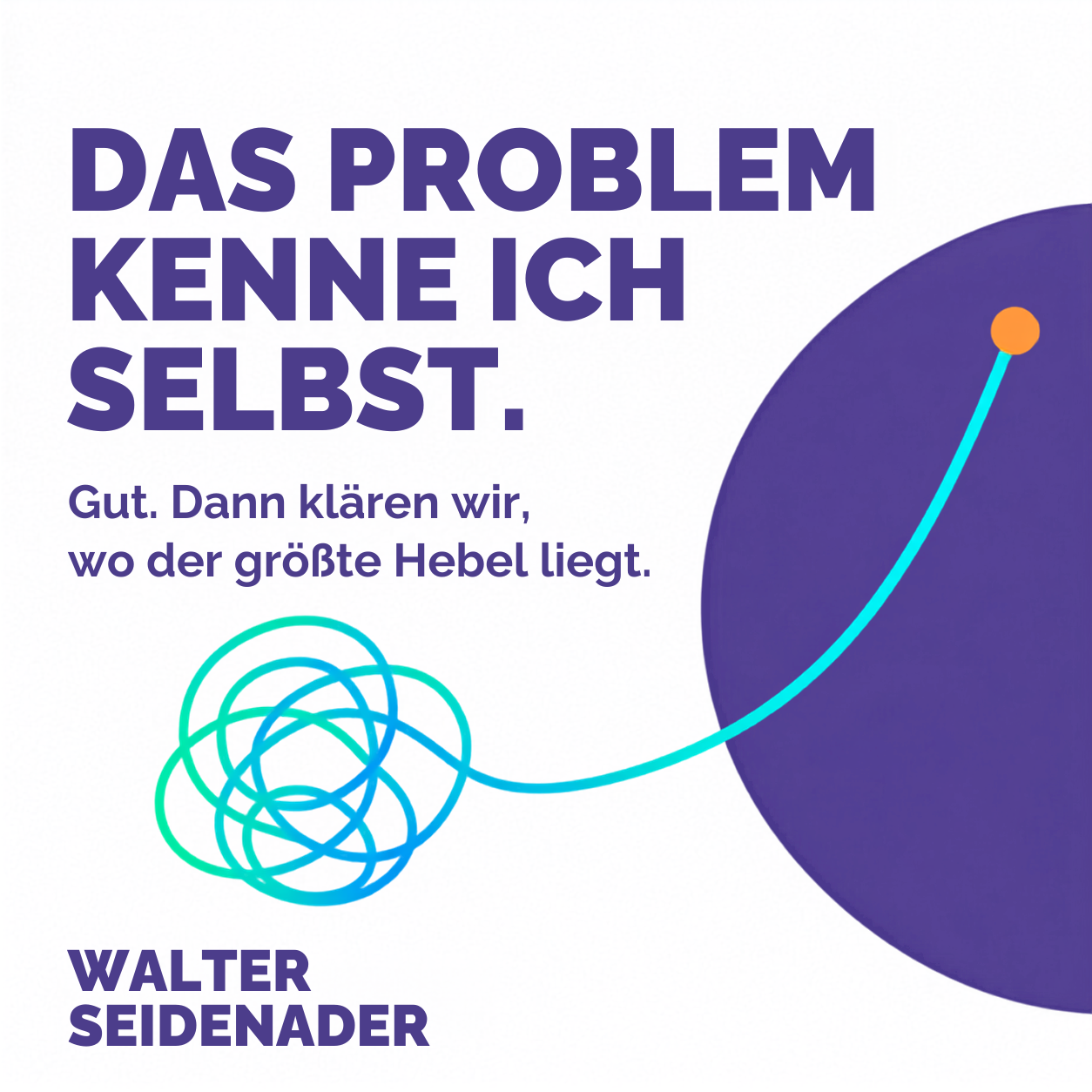 „Das Problem kenne ich selbst“: Warum das oft stimmt und trotzdem nicht das eigentliche Thema ist